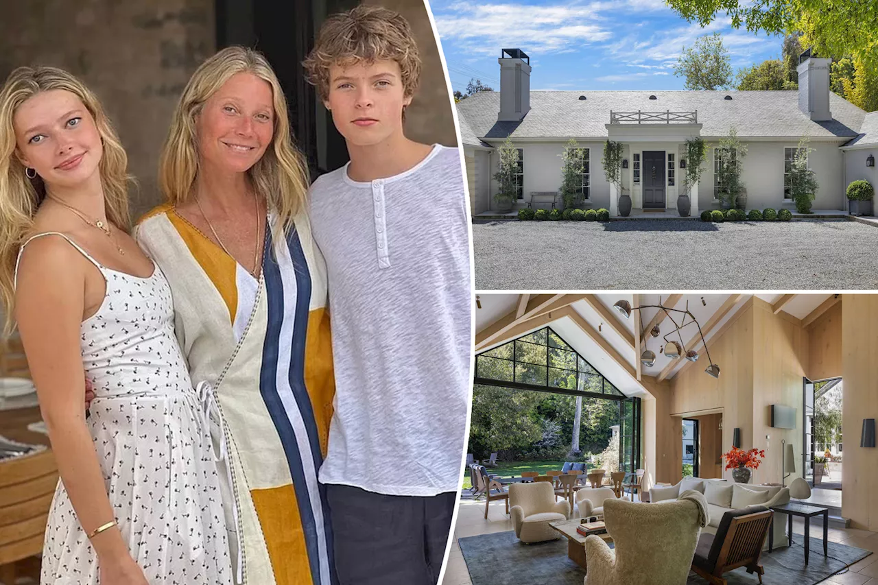 Gwyneth Paltrow sells LA home for $22M after experiencing 'waves of grief' over becoming an empty nester