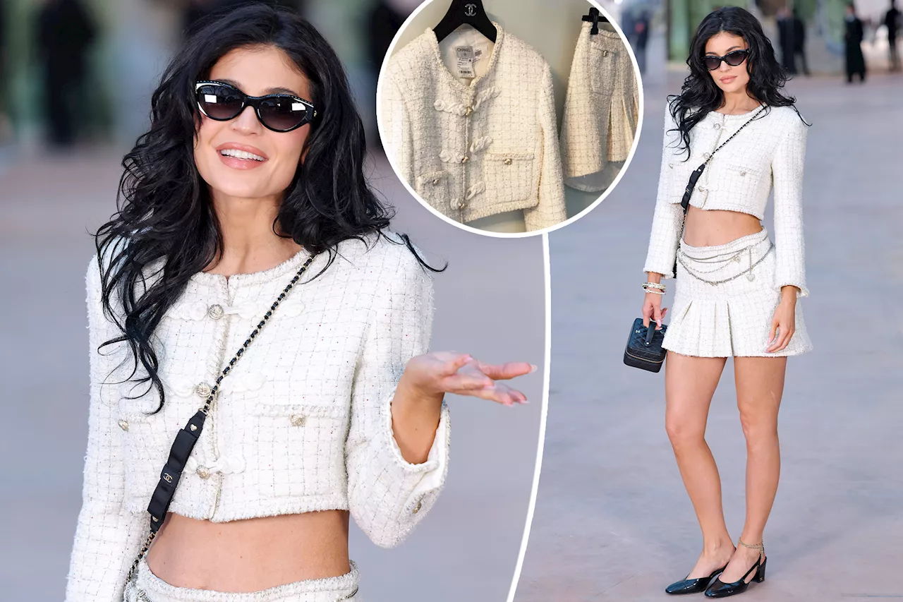 Kylie Jenner Channels Classic Chic at Chanel Couture Show