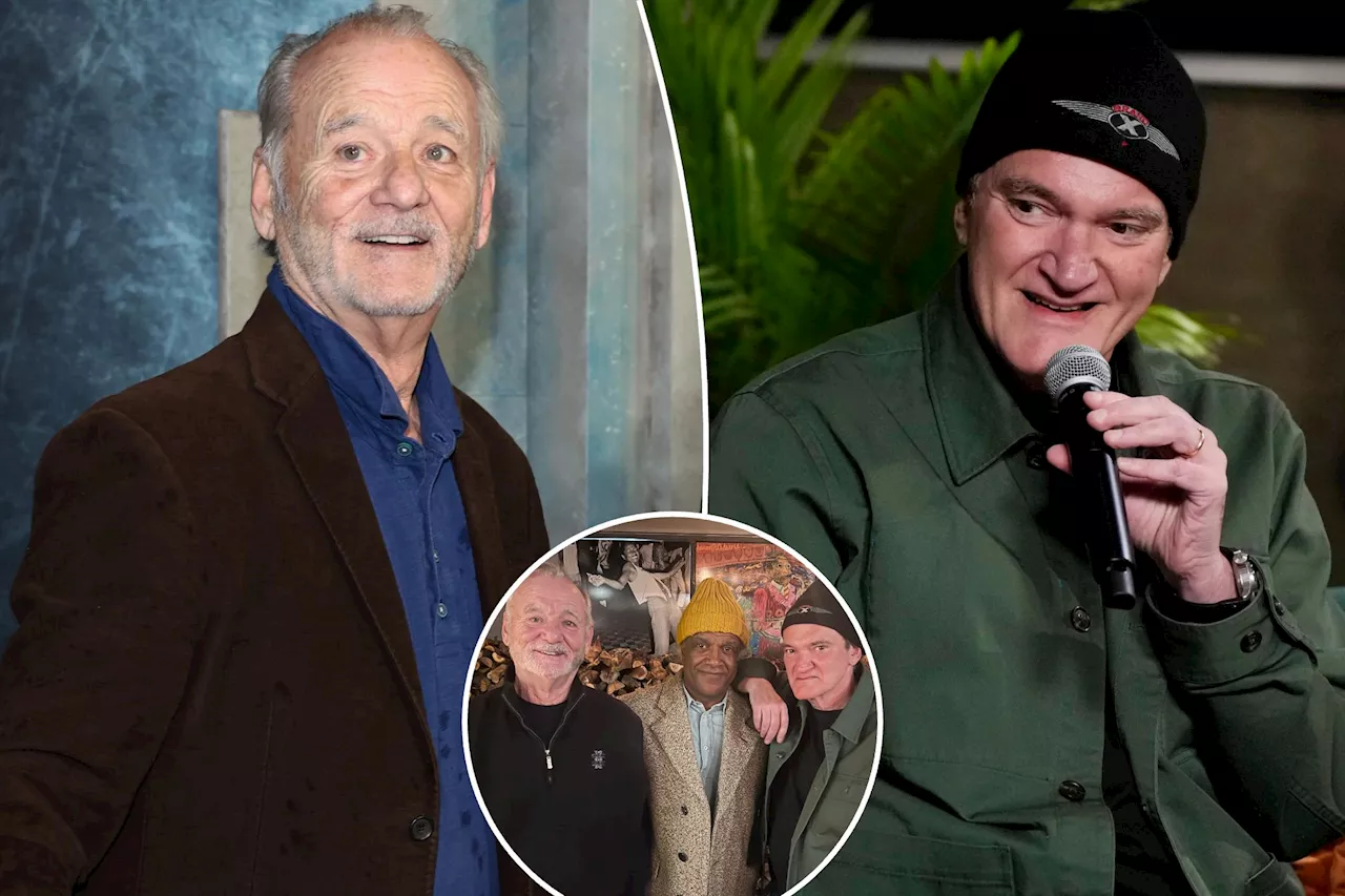  Quentin Tarantino, Bill Murray end 'feud' at Sundance dinner with Elvis Mitchell