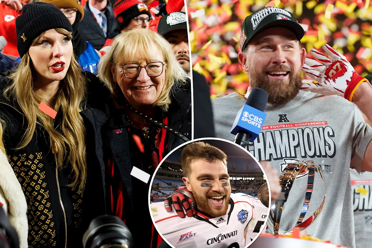 Taylor Swift and Donna Kelce Warn Travis Kelce About Partying Ahead of Super Bowl LIX