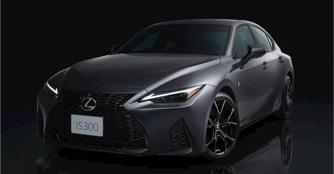 Lexus Unveils F Sport Mode Black IV Package for IS Models