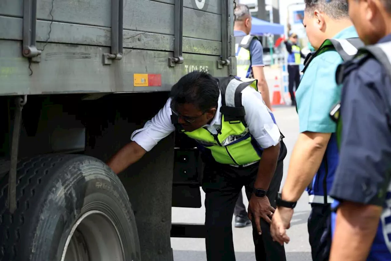 Selangor JPJ conducts surprise checks on vehicles cleared by Puspakom; emphasis on tyre inspections