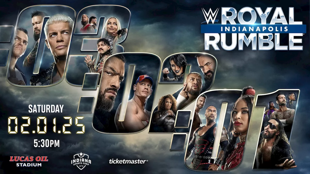 2025 WWE Royal Rumble is Coming to Indianapolis