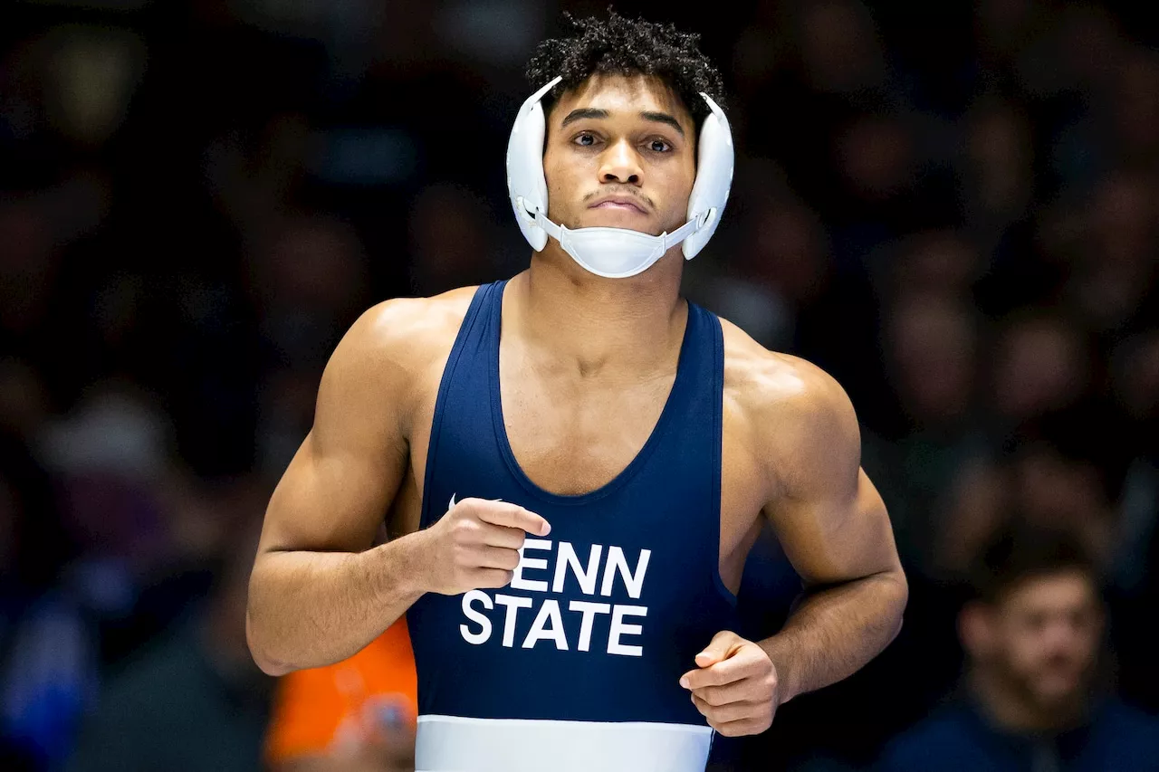 Penn State’s Carter Starocci, Cael Sanderson react to Iowa wrestler Gabe Arnold’s ‘smack talk’