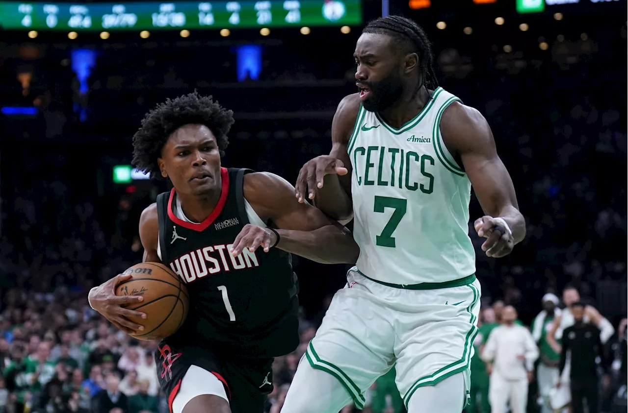 Amen Thompson’s Career Night Leads Rockets Past Celtics