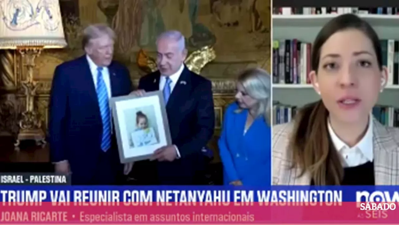 Reunião entre Trump e Netanyahu 'deverá levar a discussões' sobre o futuro do Médio Oriente