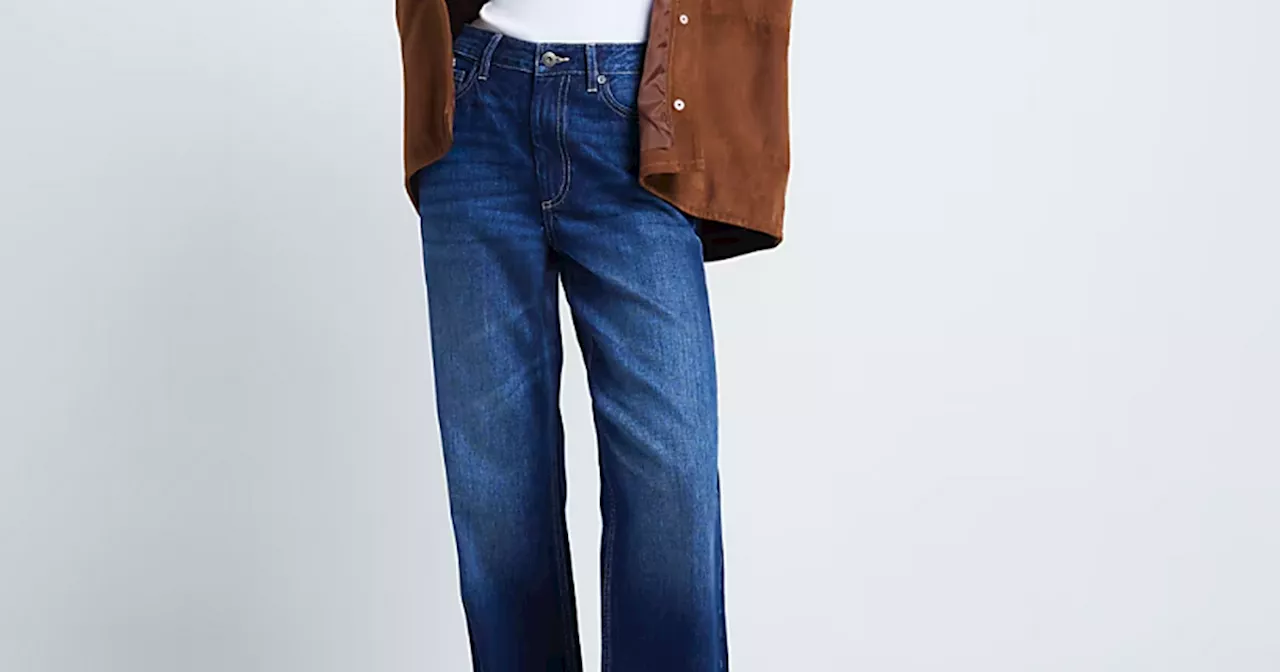 River Island’s €54 straight fit jeans are super comfortable and 100% cotton