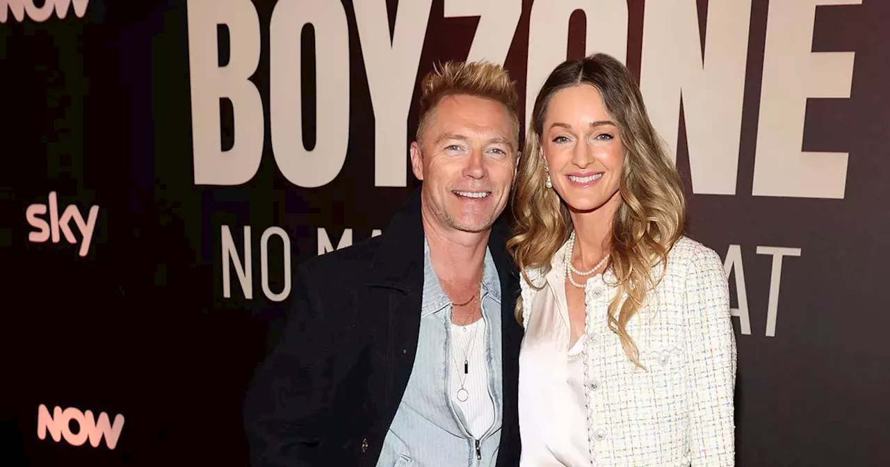 Ronan Keating and Family Attend Irish Premiere of Boyzone Documentary