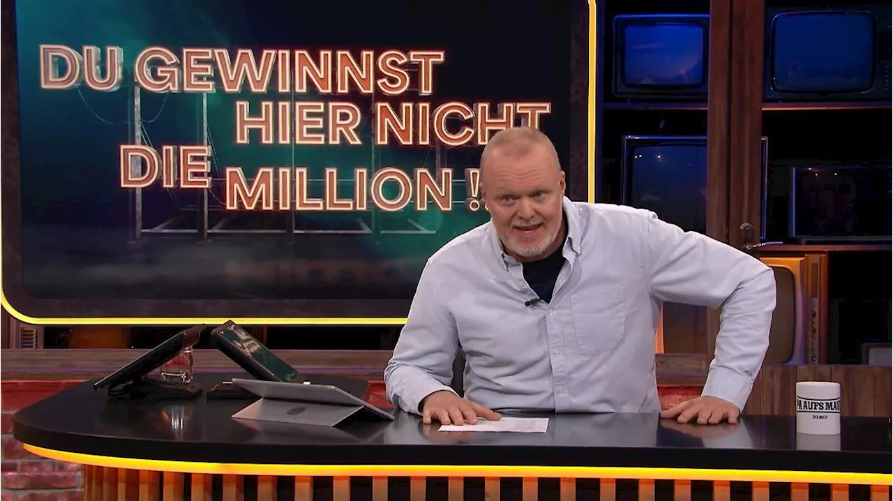 Stefan Raab kostenlos für alle: Ab 12. Februar kommt „Du gewinnst hier nicht die Million” wöchentlich bei RTL