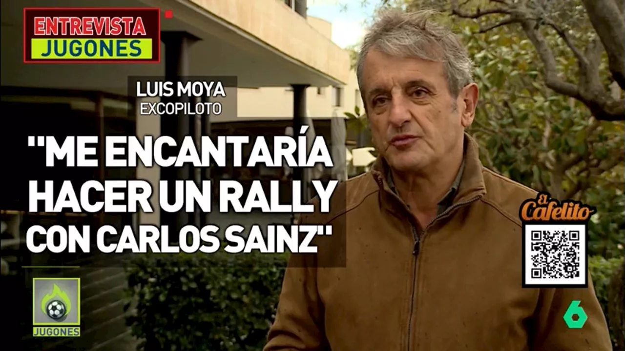 Luis Moya acepta la propuesta de Carlos Sainz en 'Jugones': ¿Volverá la histórica dupla?