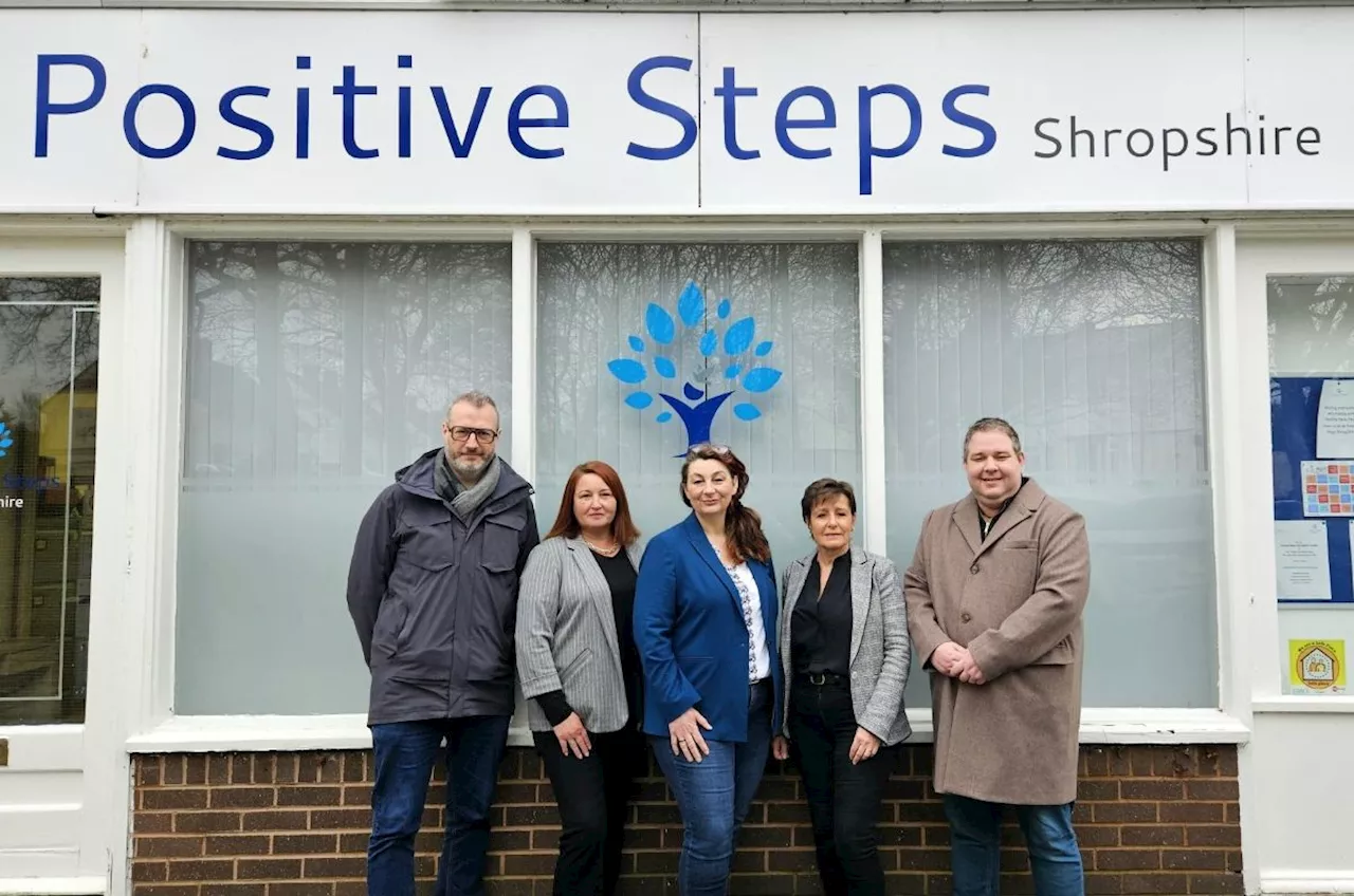 Shoothill powers Positive Steps Shropshire with website and IT support