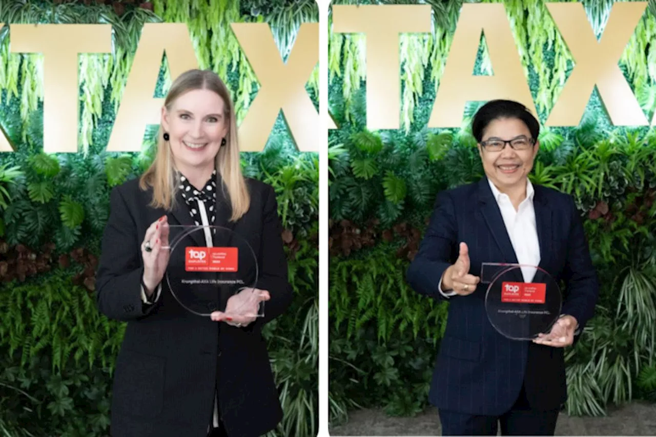 กรุงไทย-แอกซ่า ประกันชีวิต คว้ารางวัล Top Employer Awards Thailand 2025