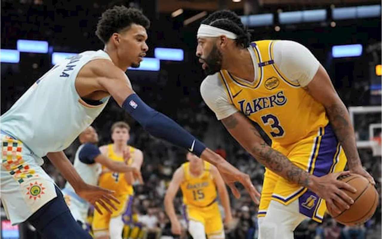 Anthony Davis critica la candidatura di Wembanyama a DPOY