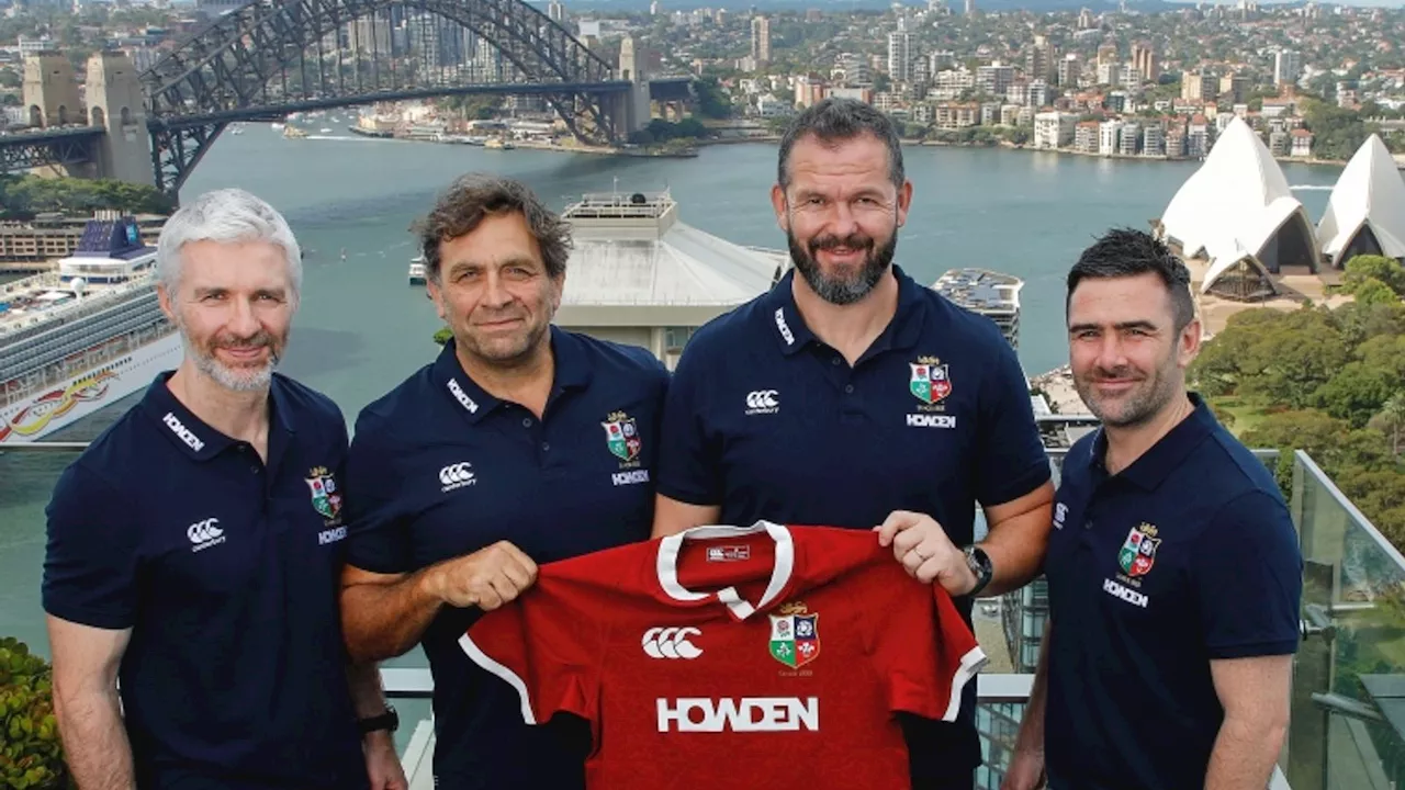 British and Irish Lions: Andy Farrell confirms backroom appointments including former Wallaby David Nucifora