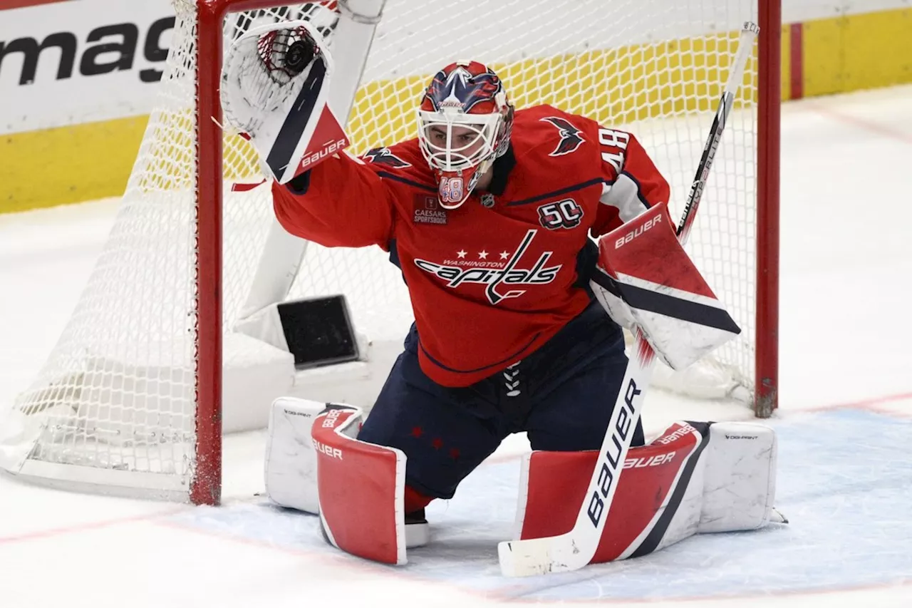 Capitals Re-Sign Logan Thompson to Six-Year Deal