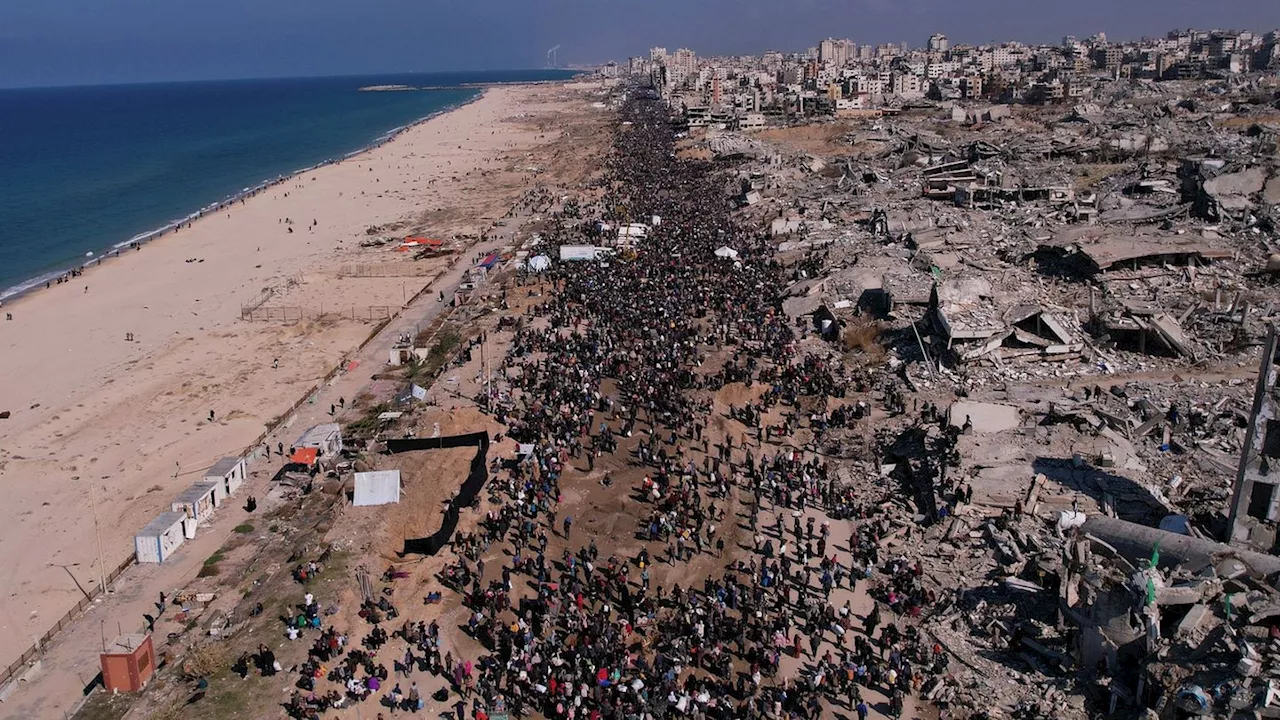 Lage im Überblick: Palästinenser kehren in den Norden Gazas zurück