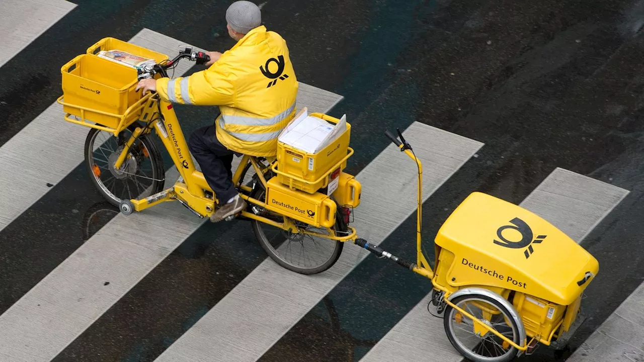 Warnstreik bei der Post: Brief- und Paketzustellung beeinträchtigt