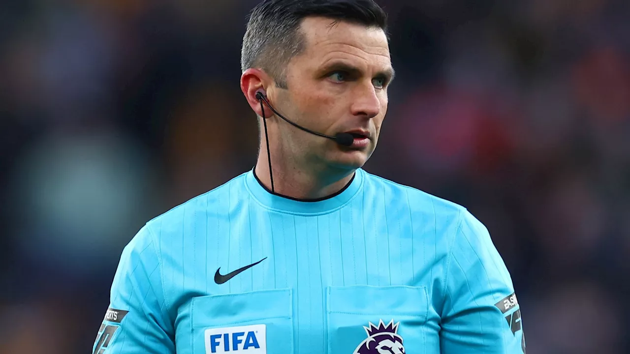 Under-fire Michael Oliver immediately handed Premier League match this weekend and will also take charge...