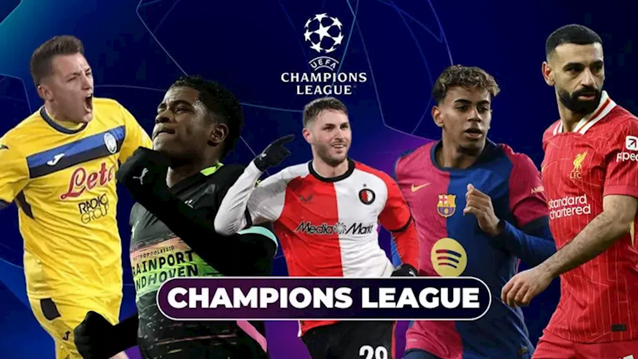 Así se juegan los partidos de Champions League 2024-25 en su Jornada 8