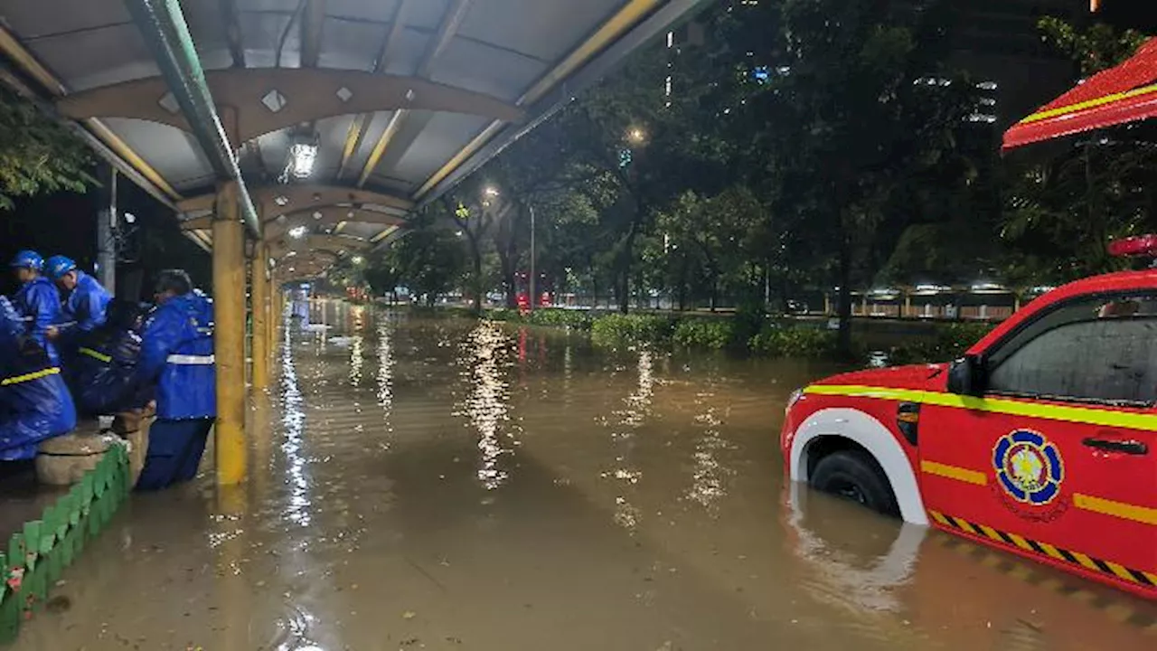 Jakarta Pusat Tergenang Banjir di Cempaka Putih