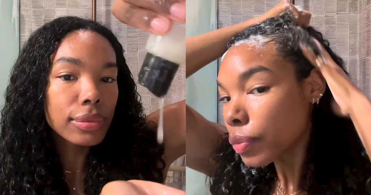 Model Anastasia Hing Mackay's Curly Hair Journey and Wash Day Routine