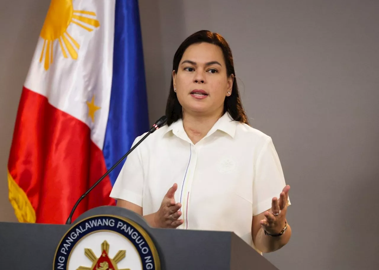 Prosecutor Recommends Dismissal of Assault Complaint Against VP Sara Duterte