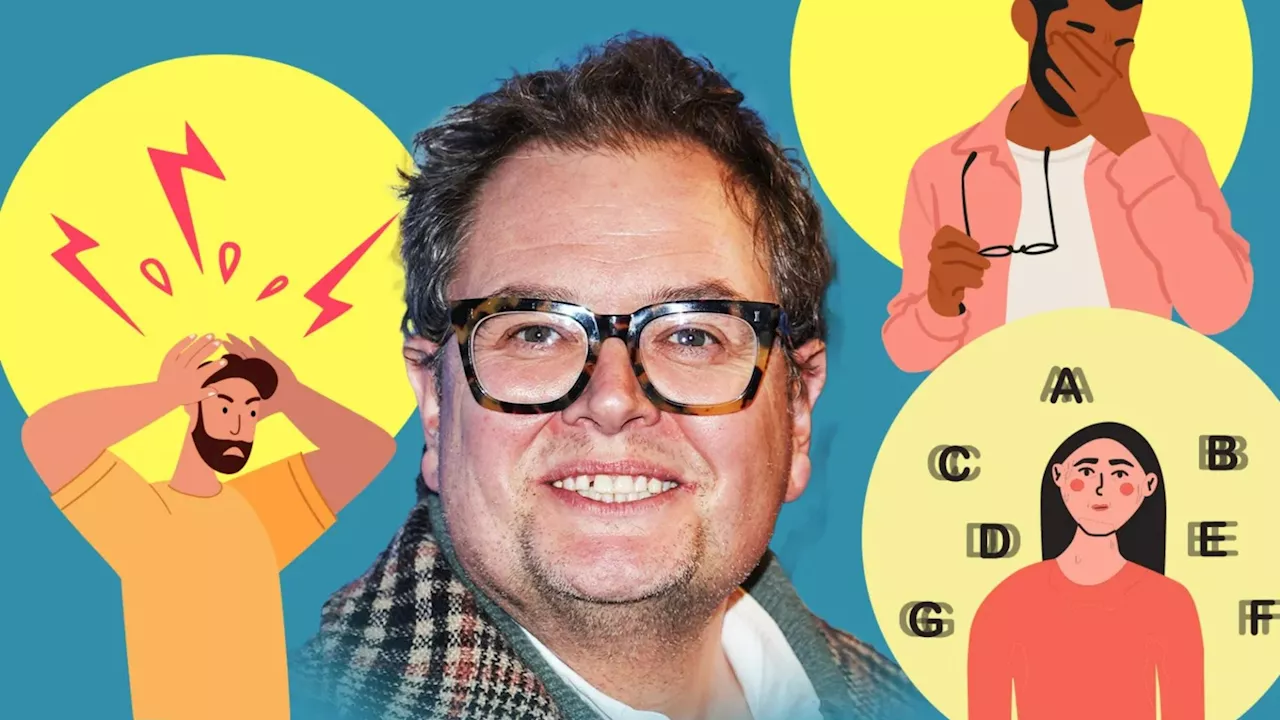 Alan Carr Reveals Vision Concerns and Undergoes Eye Tests