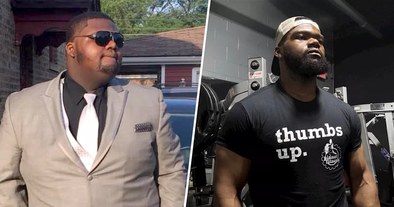 Man Loses 180 Lbs Walking, Strength Training, High-Protein Diet