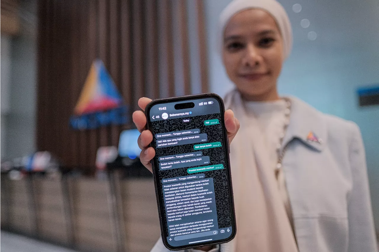 Chatbot Sebenarnya.my bantu perangi maklumat palsu