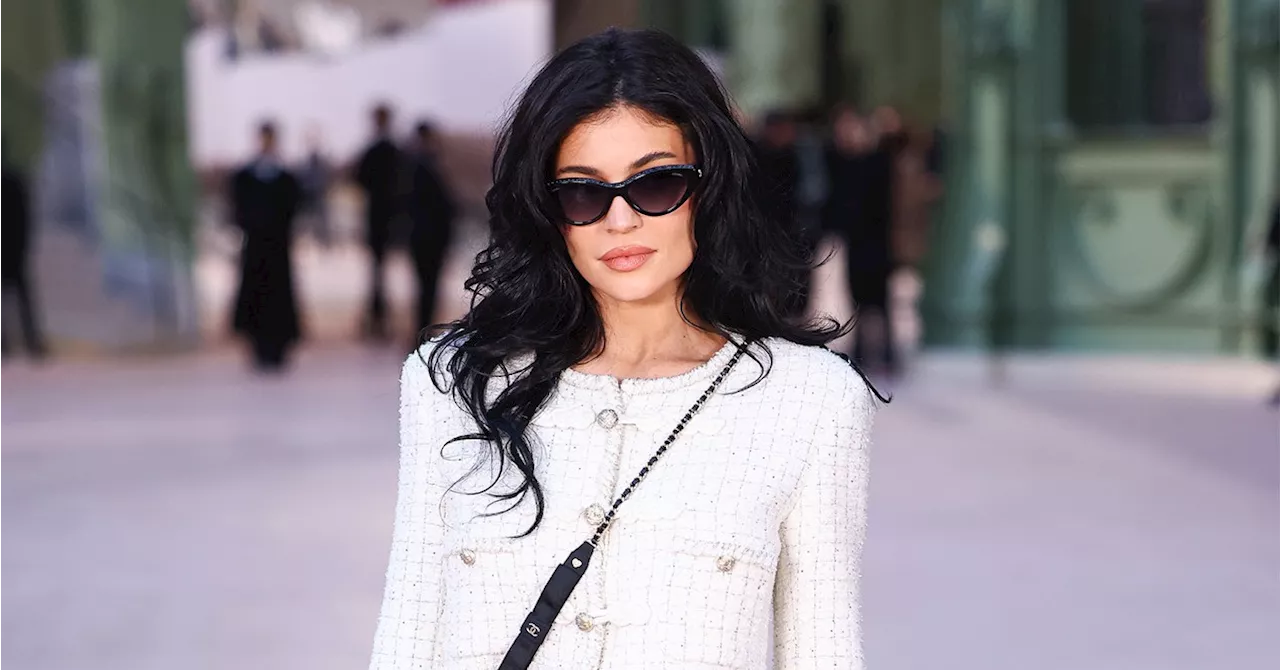 Kylie Jenner Flaunts Her Abs in Chanel Micro Skirt in Paris