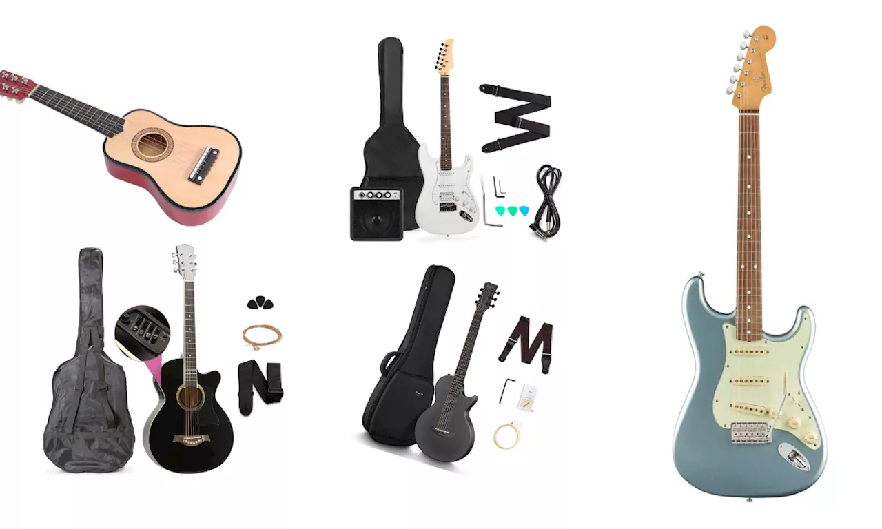 ¿Quieres desarrollar un nuevo talento? Cinco guitarras ideales que encontrarás en Amazon