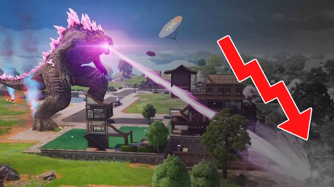 Fortnite makes another big change to Godzilla’s spawn rate