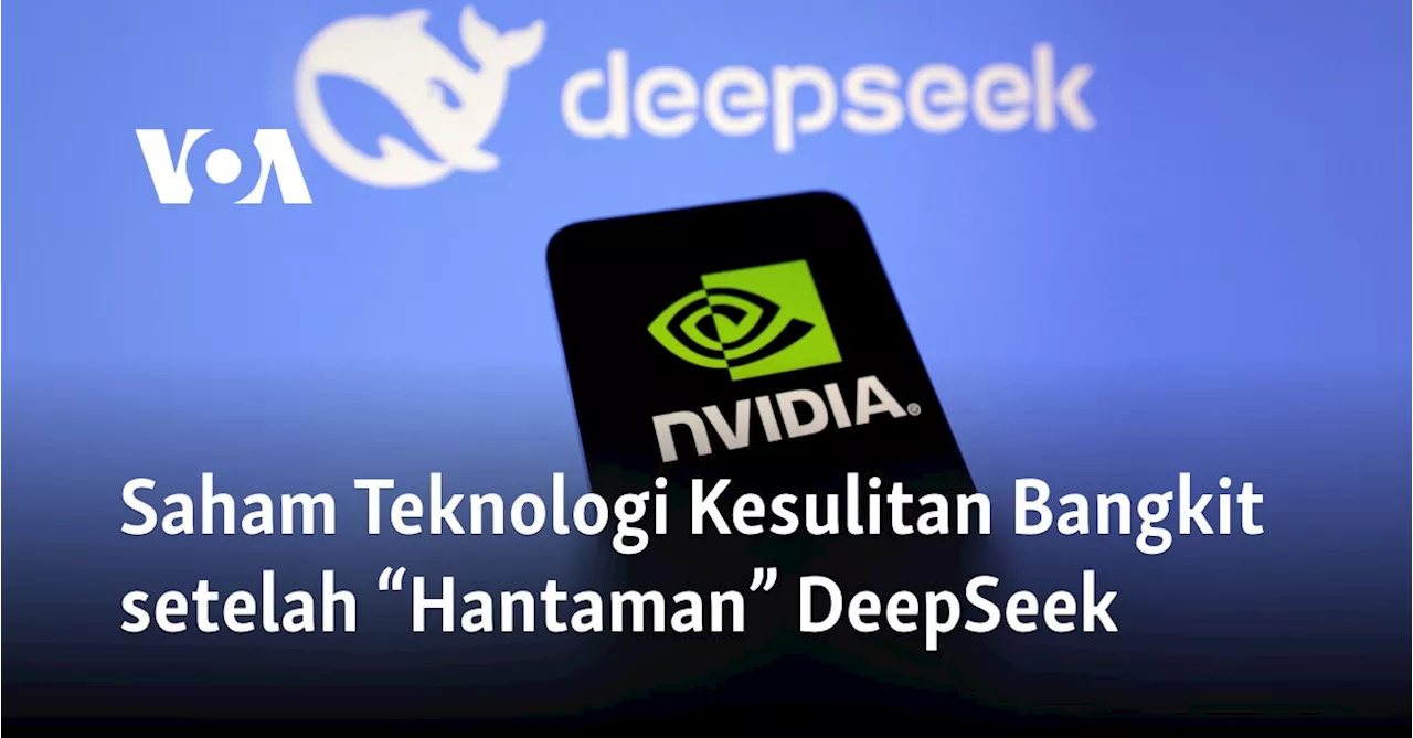 Saham Teknologi Kesulitan Bangkit setelah “Hantaman” DeepSeek