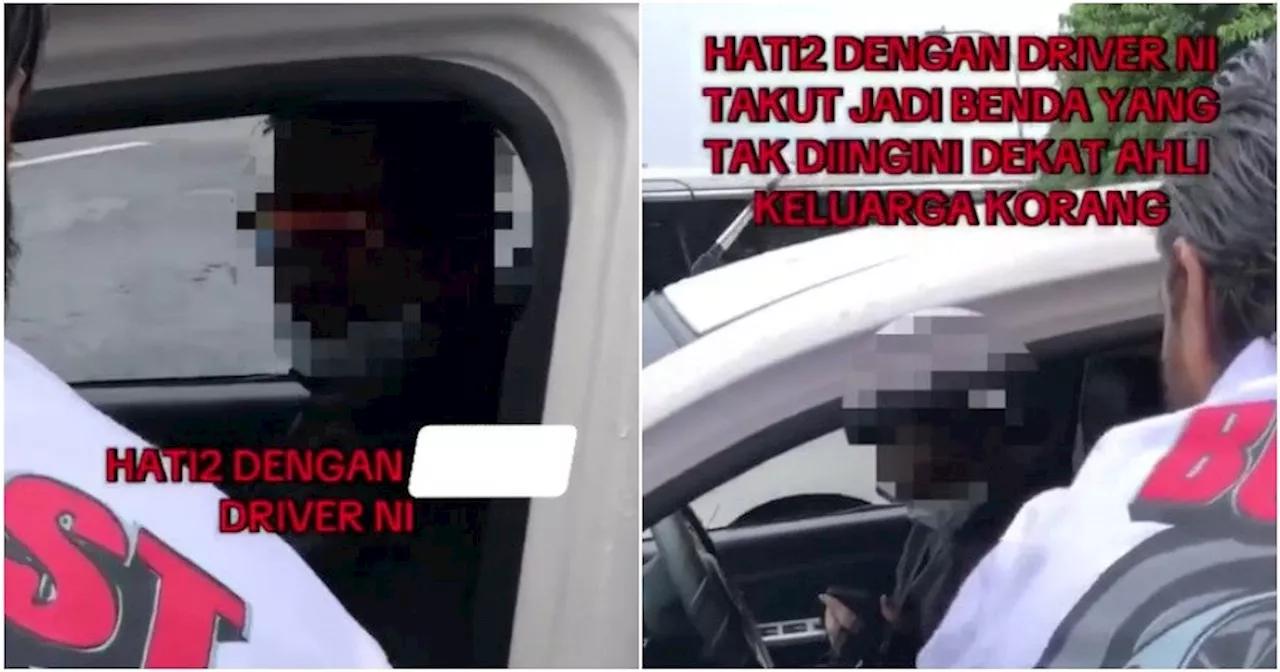 Passenger Confrontes E-hailing Driver Over Dangerous Driving