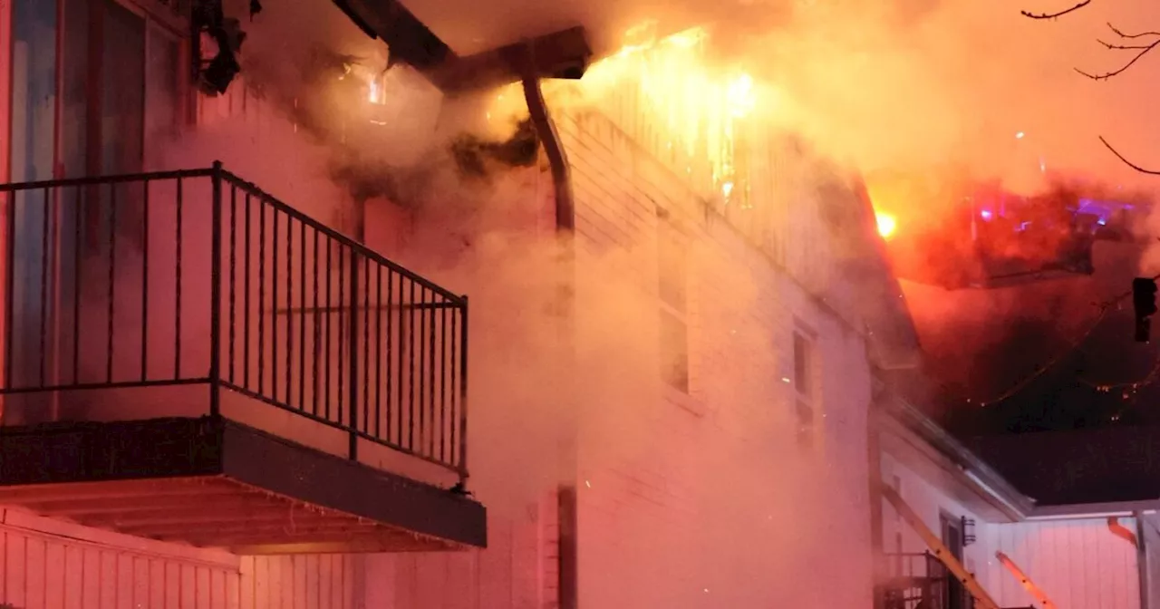 Fire displaces 13 adults, 5 children, and numerous pets at Meridian Hills Apartments