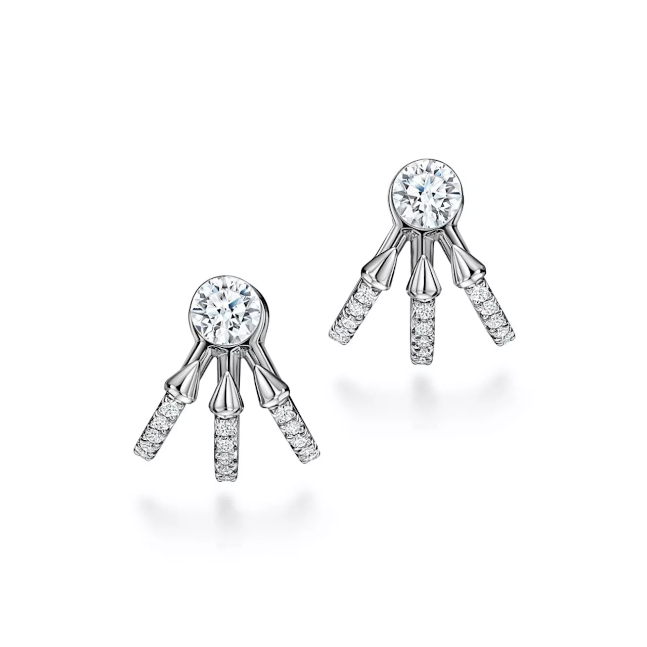 Tiffany & Co. Unveils New Titan Collection Featuring Prongless Diamond Settings and Tahitian Pearls