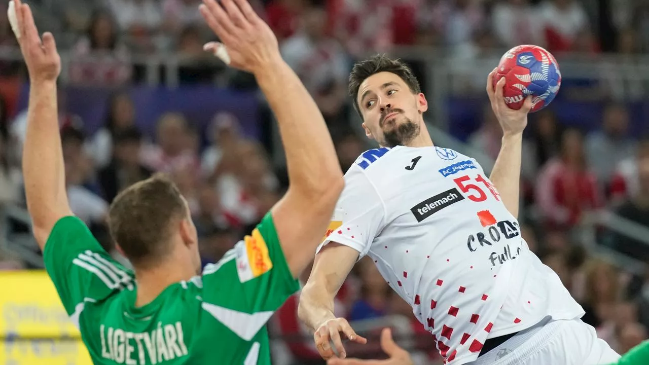 Kroatien kämpft sich ins Halbfinale der Handball-WM