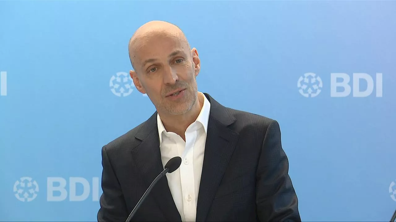 Pressekonferenz BDI zum Jahresauftakt