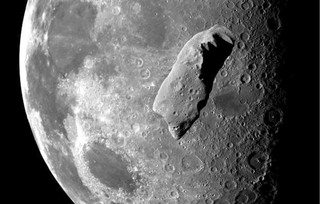 Un fragment de la lune détecté près de la Terre