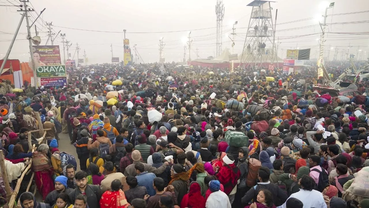 प्रयागराज महाकुंभ में भगदड़, दस लोगों की मौत