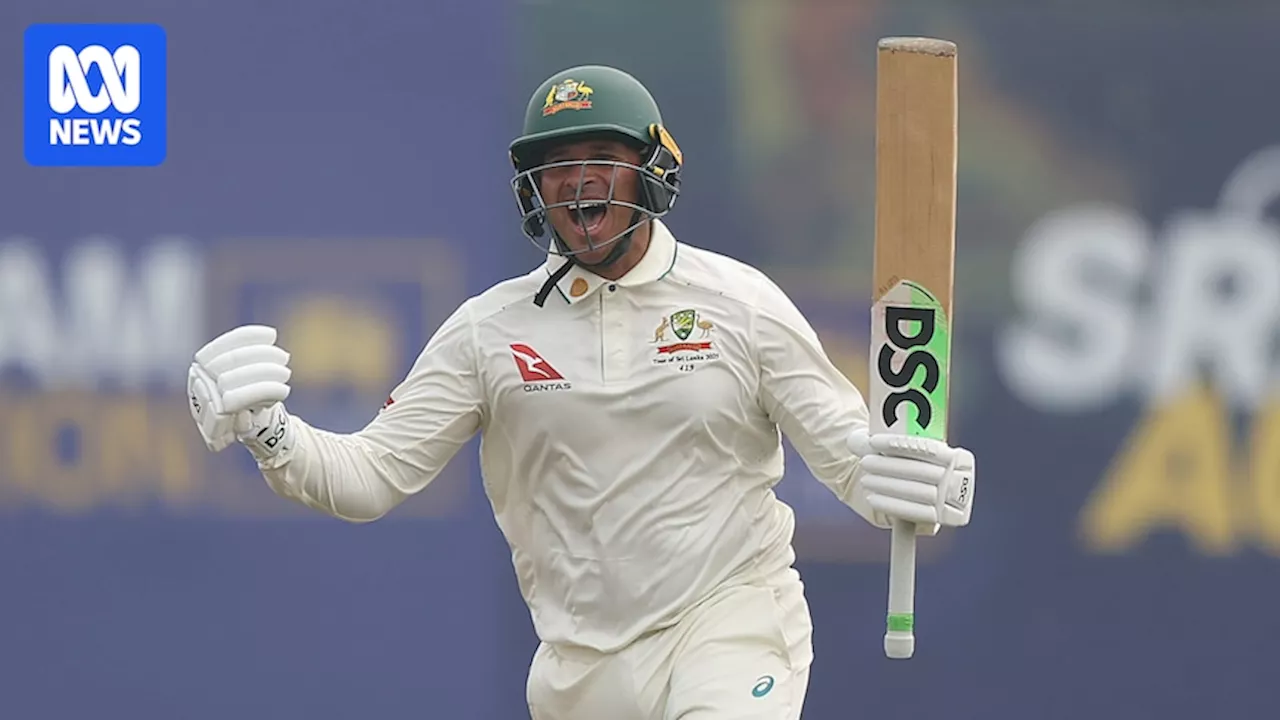 Sri Lanka vs Australia live: Usman Khawaja brings up century in dangerous partnership with Steve Smith