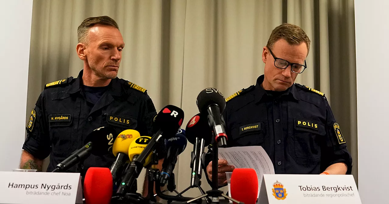 Polisens vädjan till vuxna efter våldsdåden: ”Var uppmärksamma”