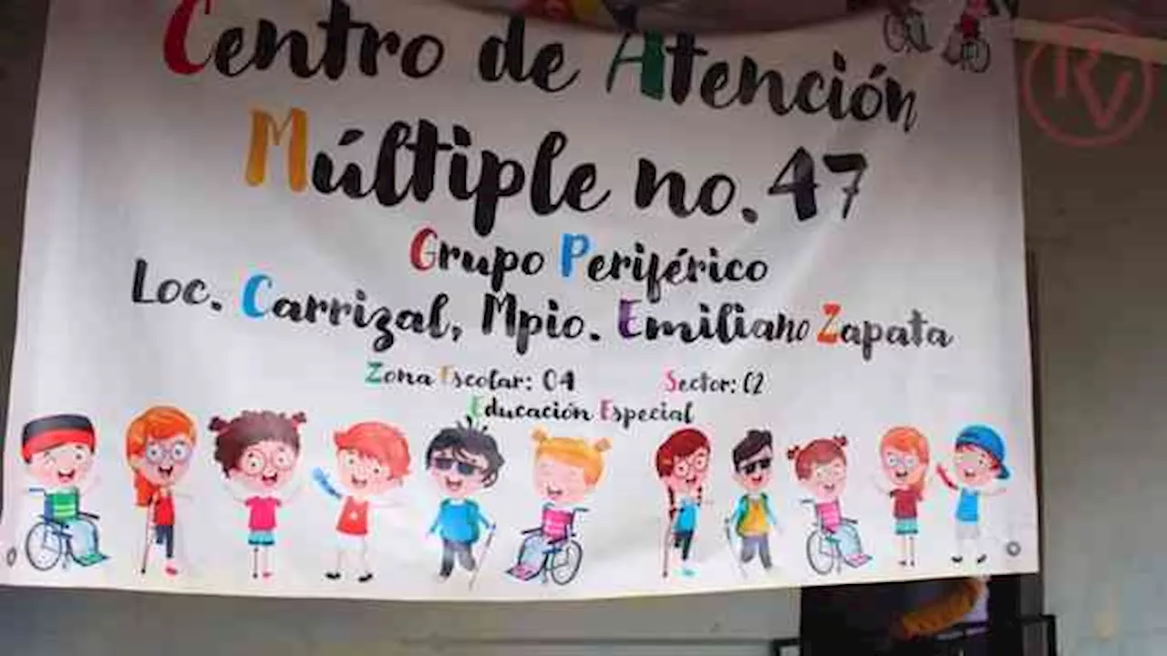 Piden apoyo para construir Centro de Atención Múltiple en Carrizal, Emiliano Zapata