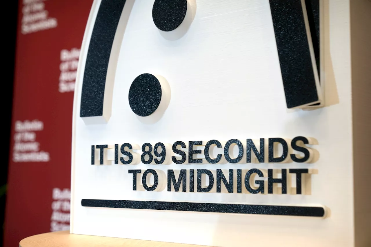 Doomsday Clock Set at 89 Seconds to Midnight, Closest Ever