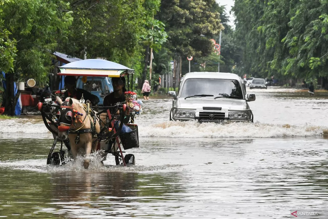 Mulai surut, BPBD sebut 24 RT di Jakarta masih terendam banjir