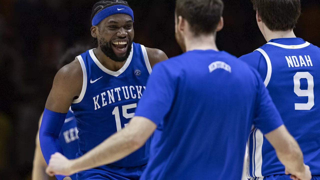 Kentucky tops Tennessee in SEC matchup