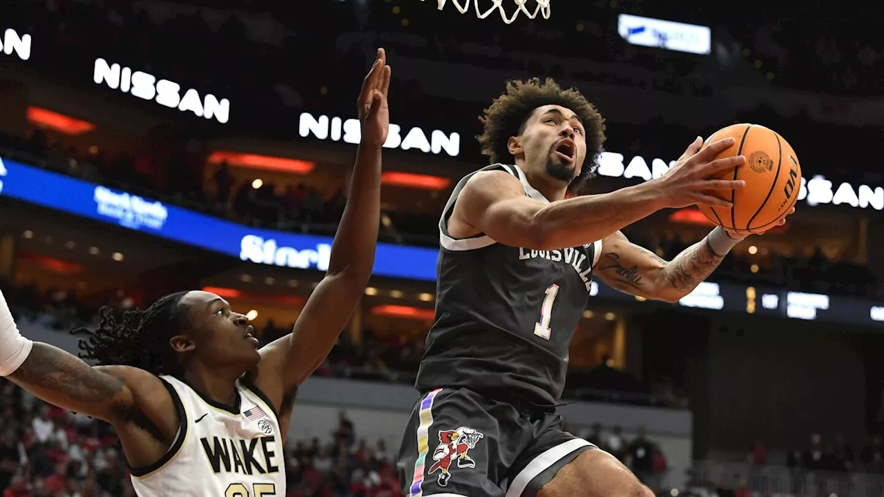 No. 21 Louisville beats Wake Forest 72-59 for its 10th straight victory