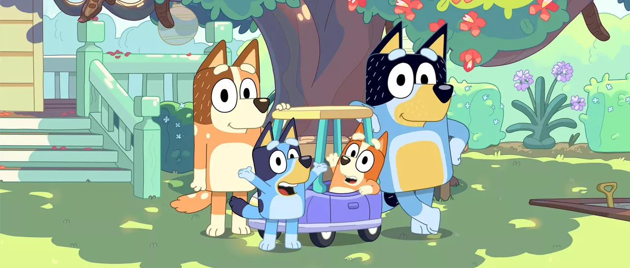 Bluey fue la serie más vista del 2024