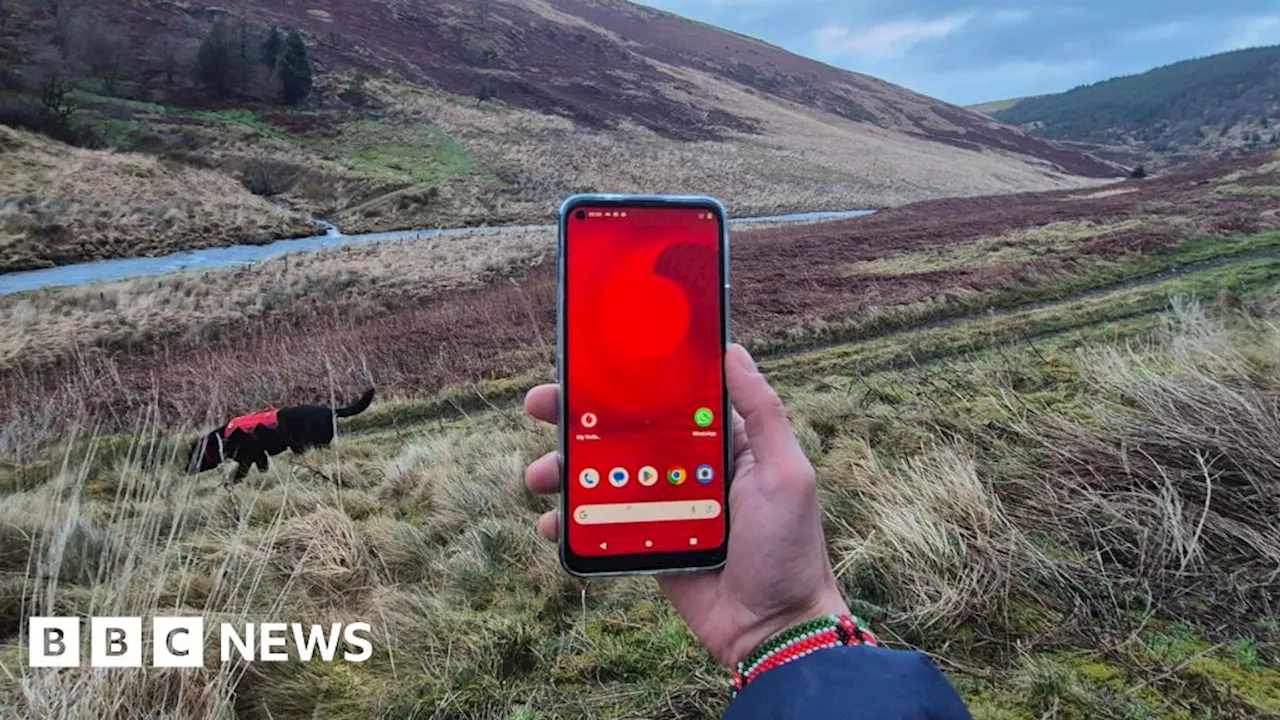 UK's first video call via satellite made from Welsh mountain