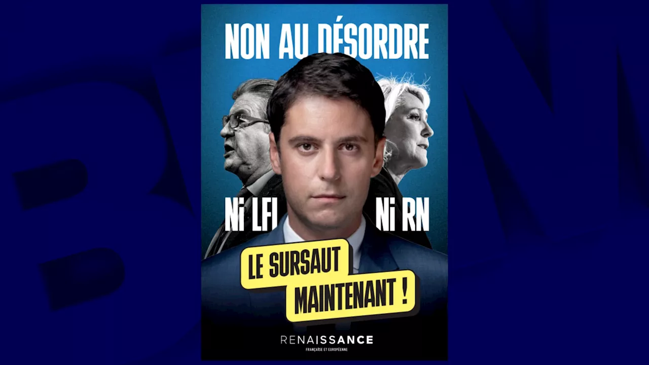 Gabriel Attal relance Renaissance avec une campagne de communication ciblée